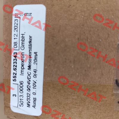 MV332.0/24VDC Mesomatic