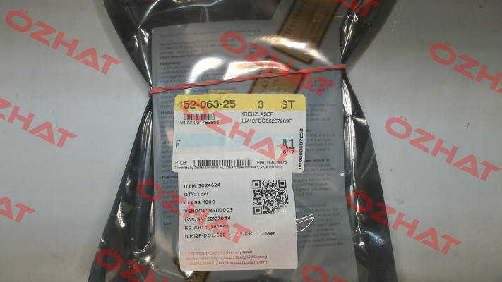 ILM12F-DOE-520-7-289-F Laser Components