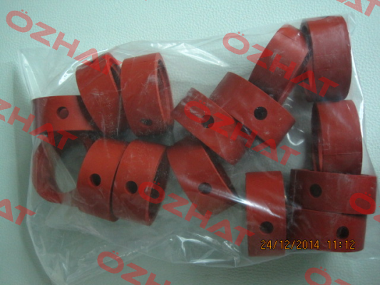 4326050000-052 SPEZIAL-DICHTUNG FUR SCHEIBENVENTIL DN 50 SILIKON ROT Kieselmann