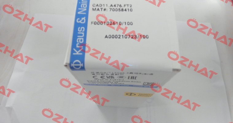 70058410 - CAD11.A476.FT2 Kraus & Naimer