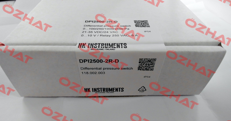 DPI2500-2R-D / 118.002.003 HK INSTRUMENTS