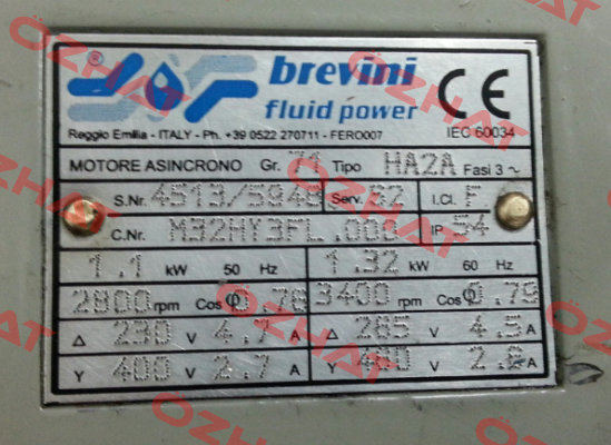 M32HY3FL.000 Brevini