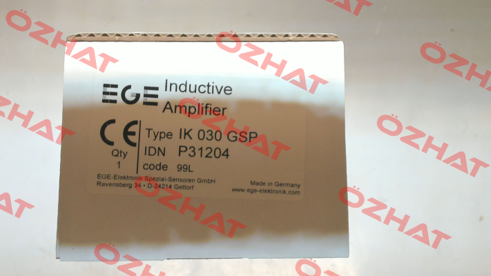 p/n: P31204, Type: IK 030 GSP Ege