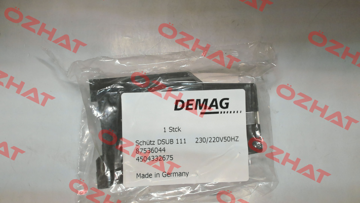 DSUB-111 230220V50 Demag