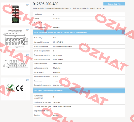 D125P8-000-A00 MINTEC