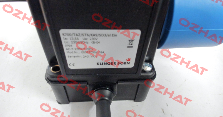 0005.7050 - K700/TAZ/ST6/KA9/SD3/el.Ein Klinger Born