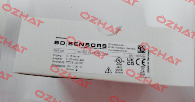 DMP331 110-1602-1-3-100-F00-1-000 Bd Sensors