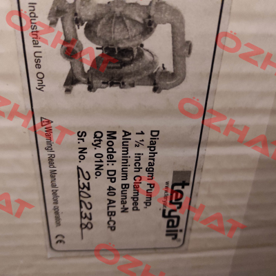 DP-40 1 1/2" Alu/Buna 2 TERYAIR