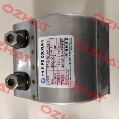 RCH-S 3 INCH 80A YOUNGNAM METAL