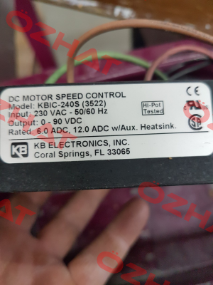 KBIC-240S (3522) KB Electronics