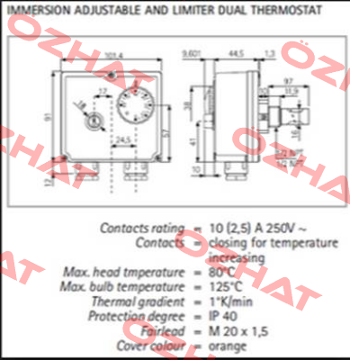 TLSC 07050 obsolete, replaced by GDT/8P5 IMIT (Afriso)