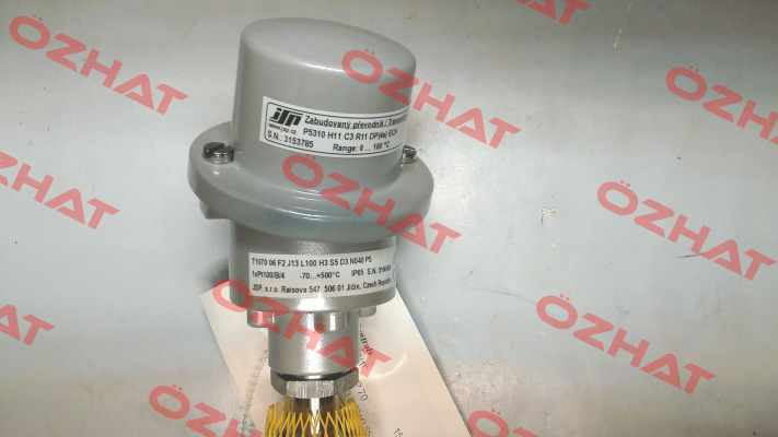 P5310 H11 C3 R11 RL(0°C) RH(100°C) DP(4s) ECH JSP Industrial-Control