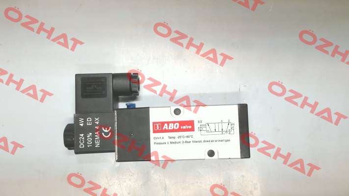 5/2 way solenoid valve,  G 1/4" ABO Valve