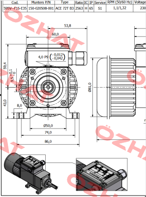 P/N: 150-020508-001 Munters