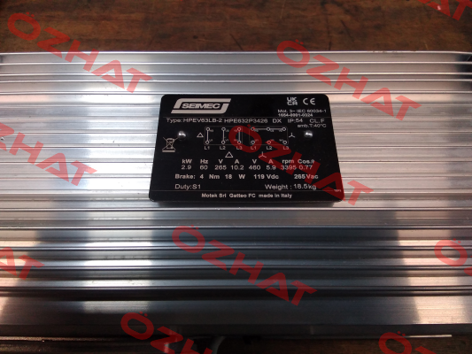 HPE632P3426 Seimec (Rossi)