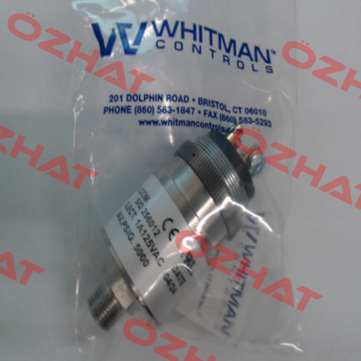J205V-1S-F12TS-X30932 Whitman Controls