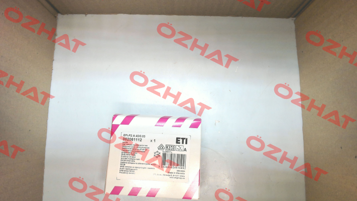 P/N: 002061112, Type: EFI-P2 A 40/0.03 Eti