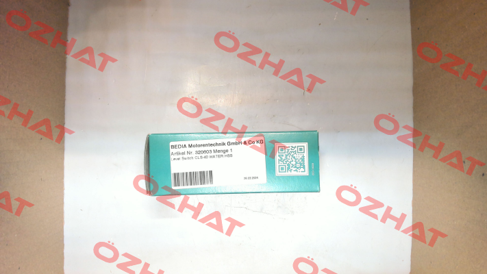 P/N: 320603, Type: CLS-40 Bedia
