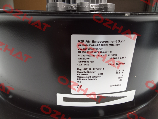 9572-0027-025 VIP AIR EMPOWERMENT