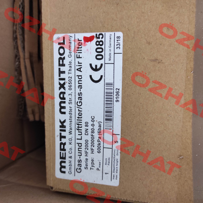 HF2000F80-0-0C Maxitrol