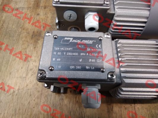 Typ. MC 244 PT Minimotor