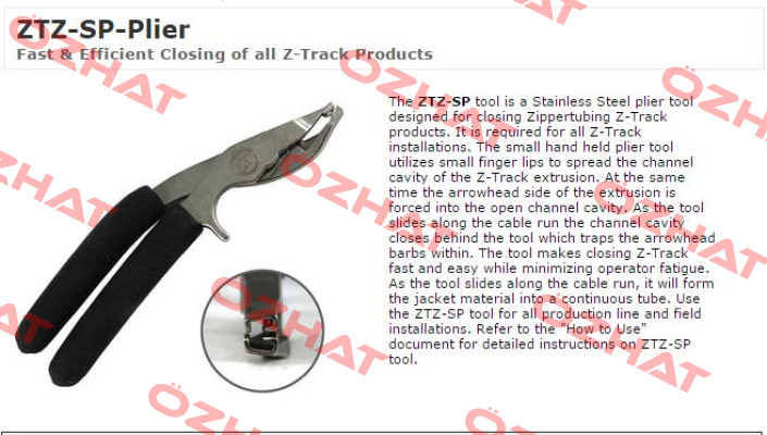 ZTZ-SP  Zippertubing