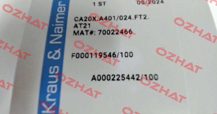 CA20X.A401/024.FT2.AT21 Kraus & Naimer