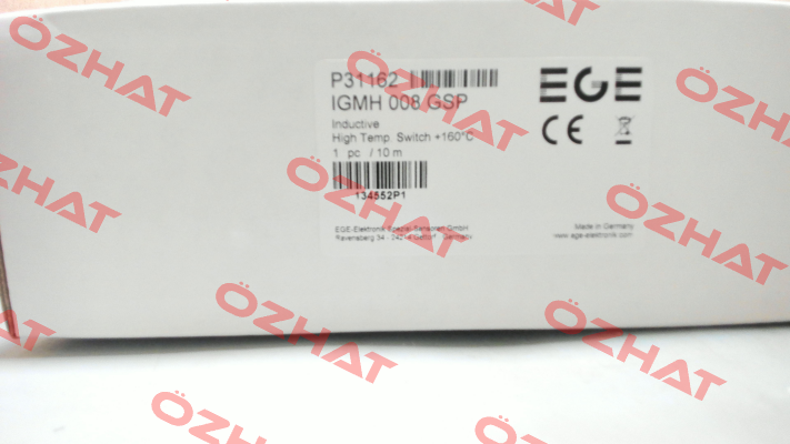 P31162/10 / IGMH 008 GSP/10 Ege