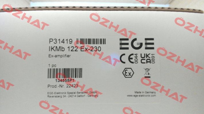 p/n: P31419, Type: IKMb 122 Ex-230 Ege