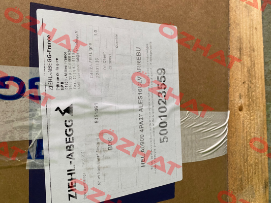 5001033357 / TX140L08 FMV-Lamel (now Ziehl Abegg)