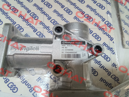 P/N: 127050060, Type: RAN 15 S A 2 HS B3 Bonfiglioli