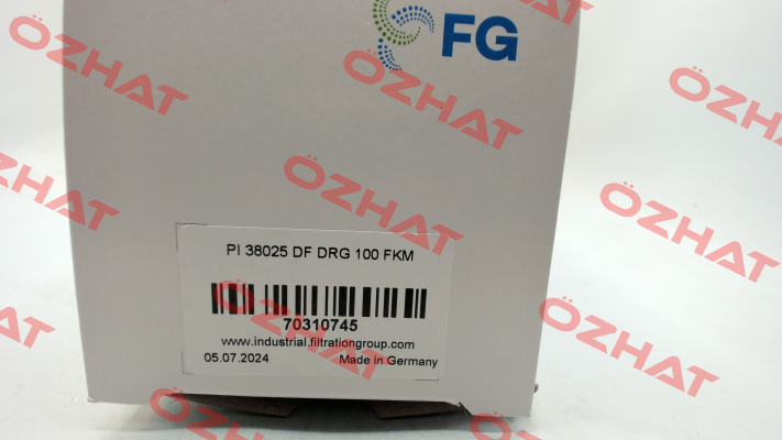 70310745 /PI 38025 DF DRG 100 FKM MAHLE