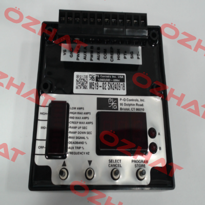 M519-02 P-Q Controls