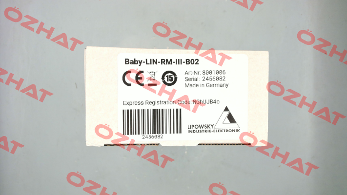 8001006 Baby-LIN-RM-III-B02 Lipowsky