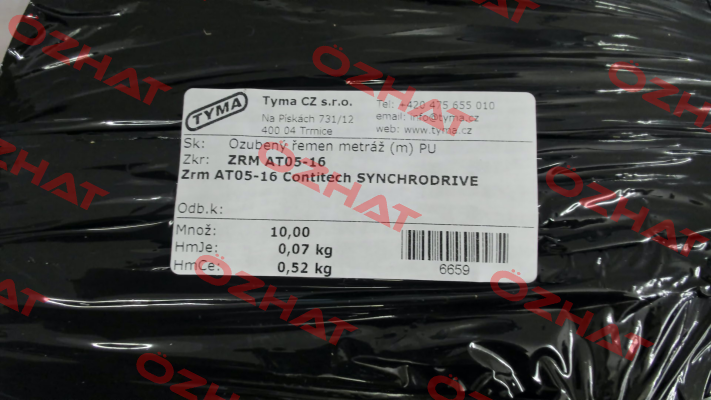 16 AT5 /10000 Contitech