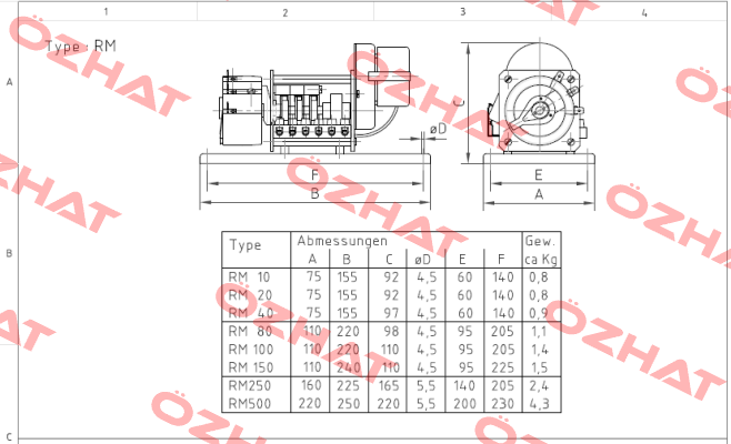 R40MM1-5.0K+5.0K  Frizlen