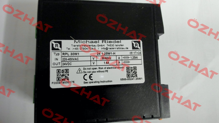 0500-00241.25W1 Michael Riedel Transformatorenbau