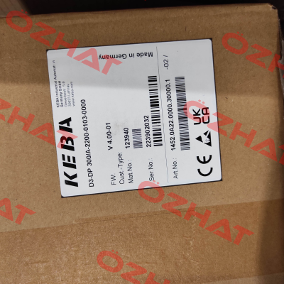 D3-DP-300/A-2200-0100-0000 Keba