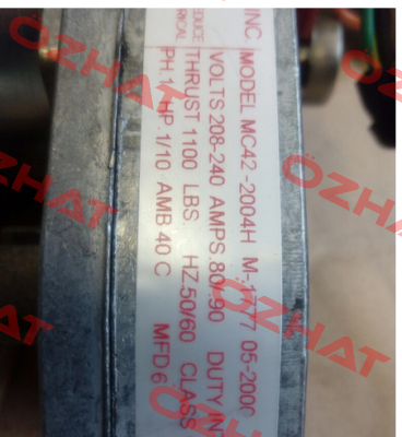 MC42-2004H M-1777 05-2000 Hubbell