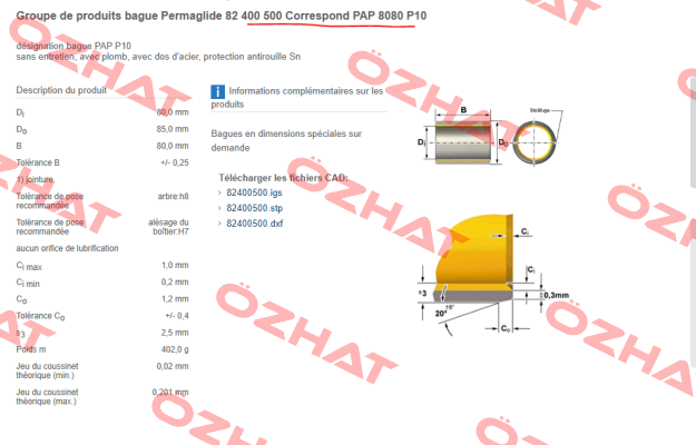 82400500 Permaglide