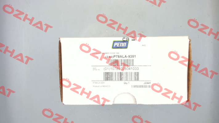 P78ALA-9351 (P78A) 7/16" UNF Johnson Controls