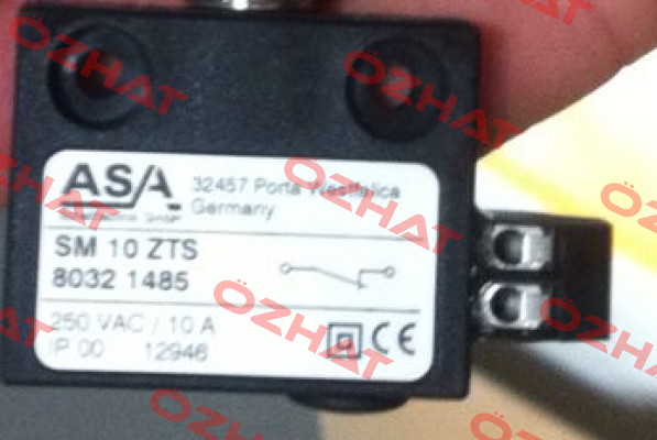 P/N: 80220086, Type: SM 10 ZTS ASA Schalttechnik