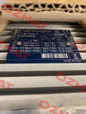 BX 112M 4 B5 PS Bonfiglioli