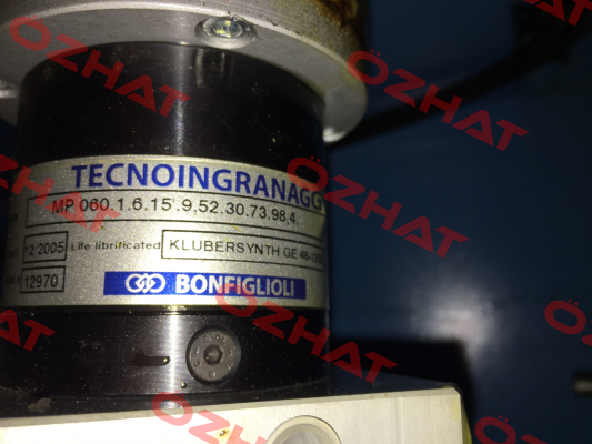 MP 060 1 6 STD 73A CD 9.52 S1 OR SB KE Bonfiglioli