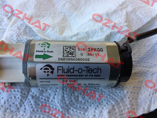 DGD09NA060002 Fluid-O-Tech
