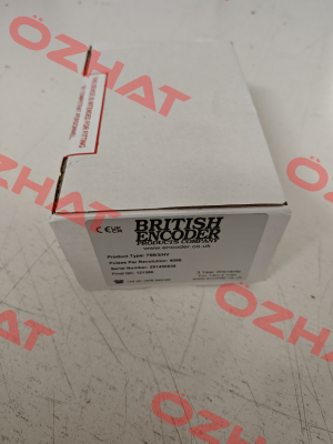 758/3-12R-26-4096-R-HV-S12A-ST-IP64 British Encoder