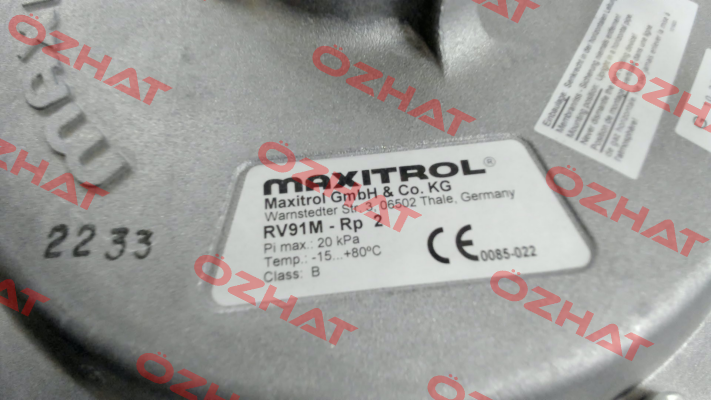 RV 91 M - 1616 - M010 Maxitrol