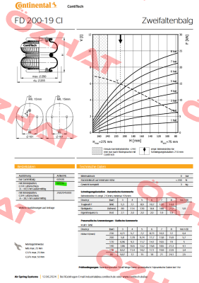 FD200-19 CI G1/4 Contitech