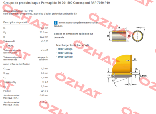 80061500 Permaglide
