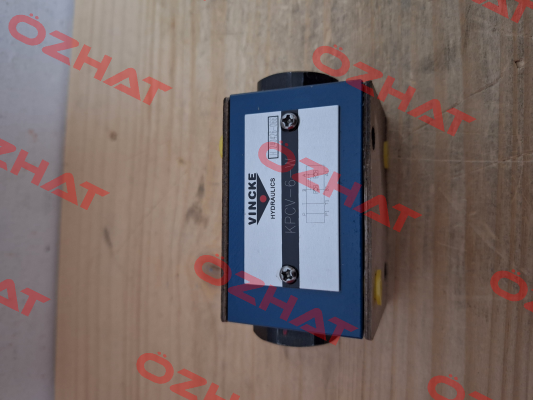 type: KPCV-6-W, VNKAN06001 VINCKE HYDRAULIC